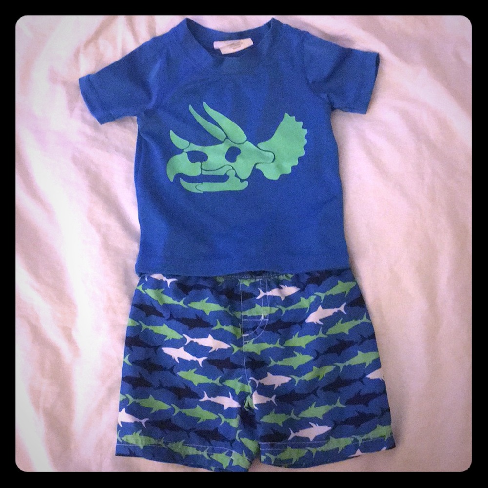 🏊‍♂️Baby swim trunks & rash guard👶🏻
